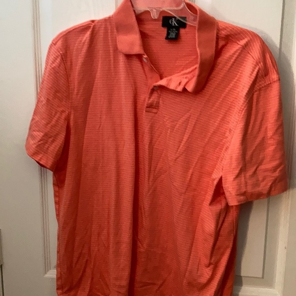 𝅺Men’s Calvin Klein polo shirt large - Picture 1 of 3